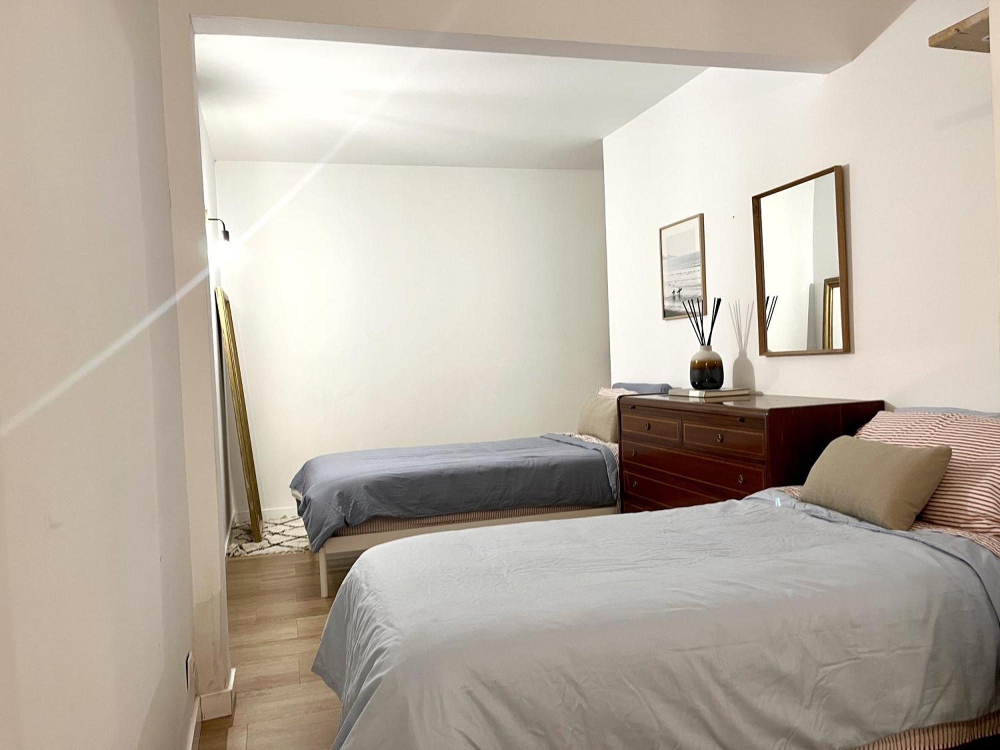 Apartamento Puerta Del Camino 5 - Patio Y Wifi Bilbao Luaran gambar
