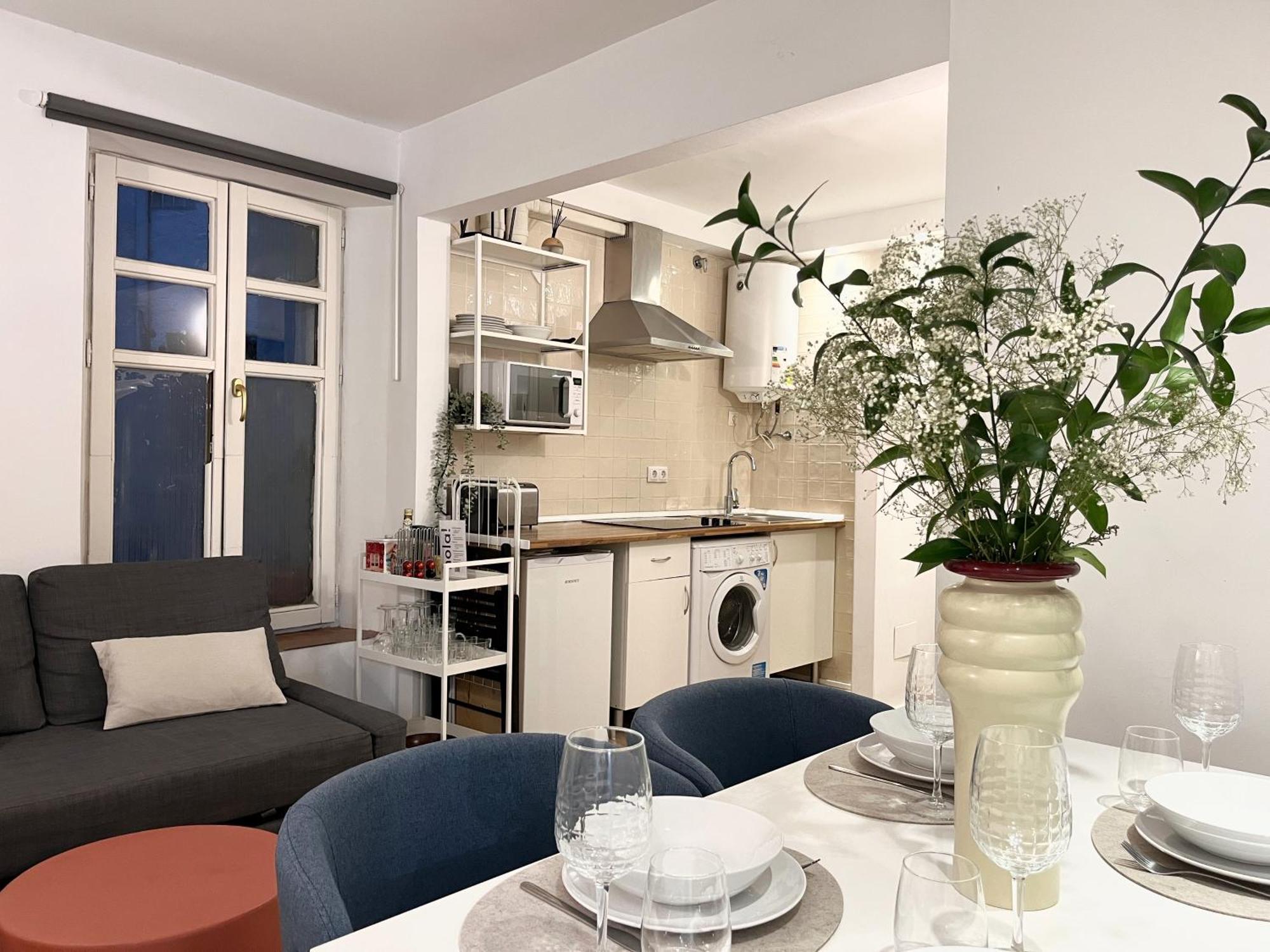 Apartamento Puerta Del Camino 5 - Patio Y Wifi Bilbao Luaran gambar